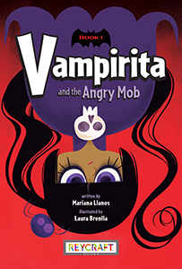 Cover Art for Vampirita and the Angry Mob