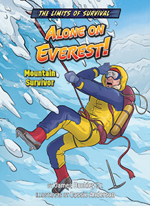 Cover Art for Alone on Everest!: Mountain Survivor