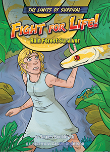 Cover Art for Fight for Life!: Rain Forest Survivor