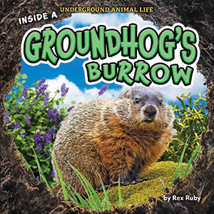 Cover Art for Inside a Groundhog’s Burrow
