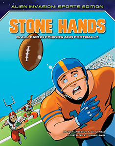 Cover Art for Stone Hands: Is All Fair in Friends and Football?
