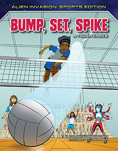 Cover Art for Bump, Set, Spike: A Tough Choice