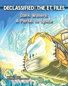 Cover Art for Dark Waters: A Portal to Space
