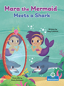 Cover Art for Mara the Mermaid Meets a Shark