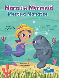 Cover Art for Mara the Mermaid Meets a Manatee