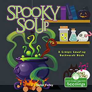 Cover Art for Spooky Soup: A Creepy Counting Backwards Book