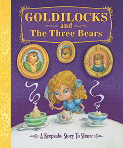 Cover Art for Goldilocks and The Three Bears