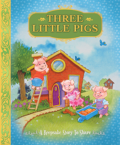 Cover Art for The Three Little Pigs