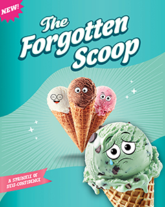 Cover Art for The Forgotten Scoop: A Sprinkle of Self-Confidence