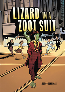 Cover Art for Lizard in a Zoot Suit