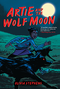 Cover Art for Artie and the Wolf Moon