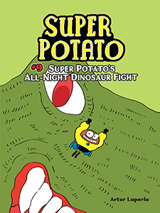 Cover Art for Super Potato's All-Night Dinosaur Fight