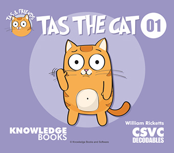 Cover Art for Tas the Cat