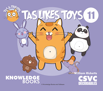 Cover Art for Tas Likes Toys
