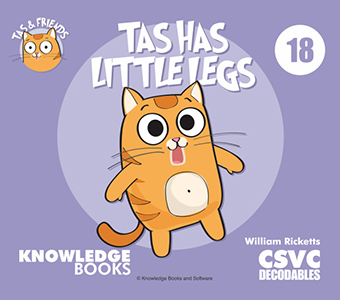 Cover Art for Tas Has Little Legs