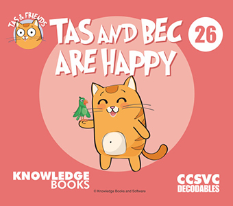 Cover Art for Tas and Bec Are Happy