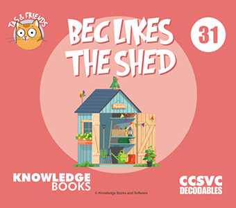 Cover Art for Bec Likes the Shed