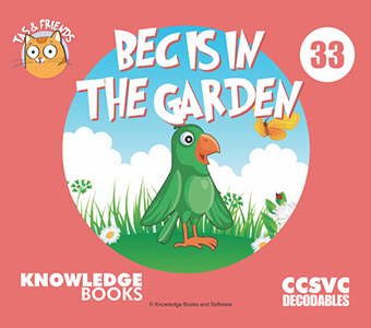Cover Art for Bec Is in the Garden