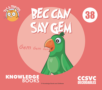 Cover Art for Bec Can Say Gem