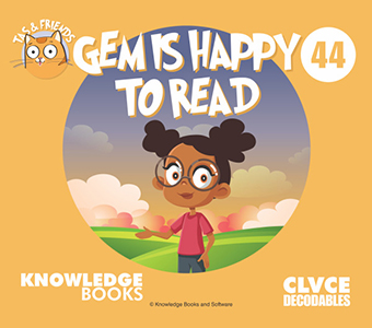 Cover Art for Gem Is Happy to Read