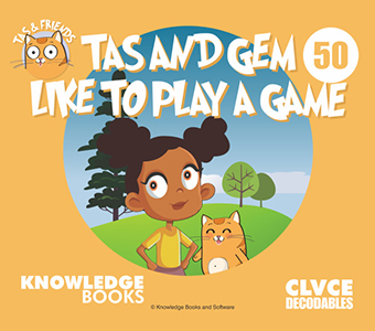 Cover Art for Tas and Gem Like to Play a Game