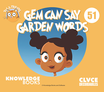 Cover Art for Gem Can Say Garden Words