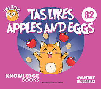 Cover Art for Tas Likes Apples and Eggs