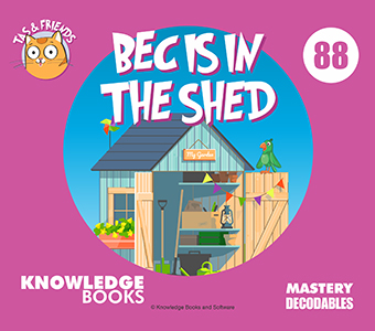 Cover Art for Bec Is in the Shed