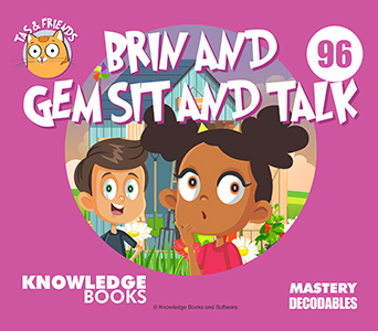 Cover Art for Brin and Gem Sit and Talk