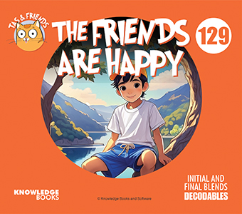 Cover Art for The Friends Are Happy