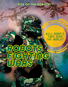 Cover Art for Robots Fighting Wars
