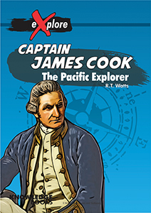 Cover Art for Captain James Cook: The Pacific Explorer