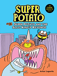 Cover Art for Super Potato and the Slug King's Revenge