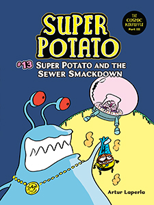 Cover Art for Super Potato and the Sewer Smackdown