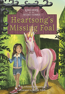 Cover Art for Heartsong's Missing Foal: Book 1