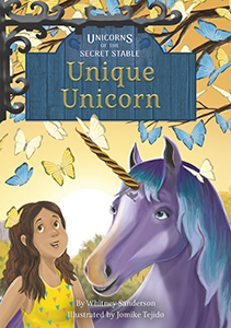 Cover Art for Unique Unicorn: Book 5