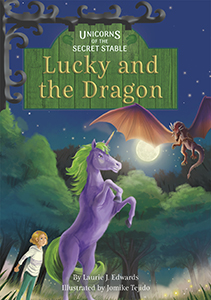 Cover Art for Lucky and the Dragon (Book 10)