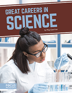 Cover Art for Great Careers in Science