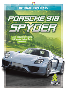 Cover Art for Porsche 918 Spyder