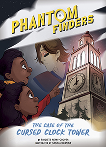 Cover Art for The Case of the Cursed Clock Tower