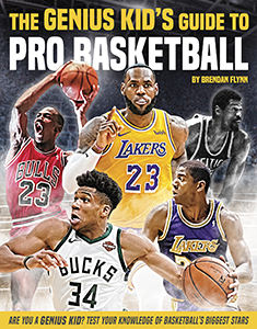 Cover Art for The Genius Kid's Guide to Pro Basketball