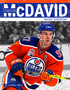 Cover Art for Connor McDavid: Hockey Superstar