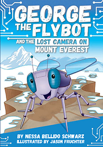 Cover Art for GEORGE the Flybot and the Lost Camera on Mount Everest